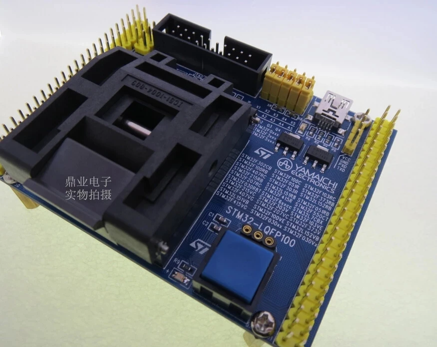 Оригинальный тестовый адаптер STM32F3 STM32F1 программа горения STM32F LQFP-100 | Автомобили и