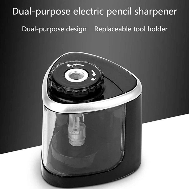 

Electric Pencil Sharpener,Battery Operated Pencil Sharpener,Suitable for No.2/Colored Pencils(6-8mm)/Classroom/Office