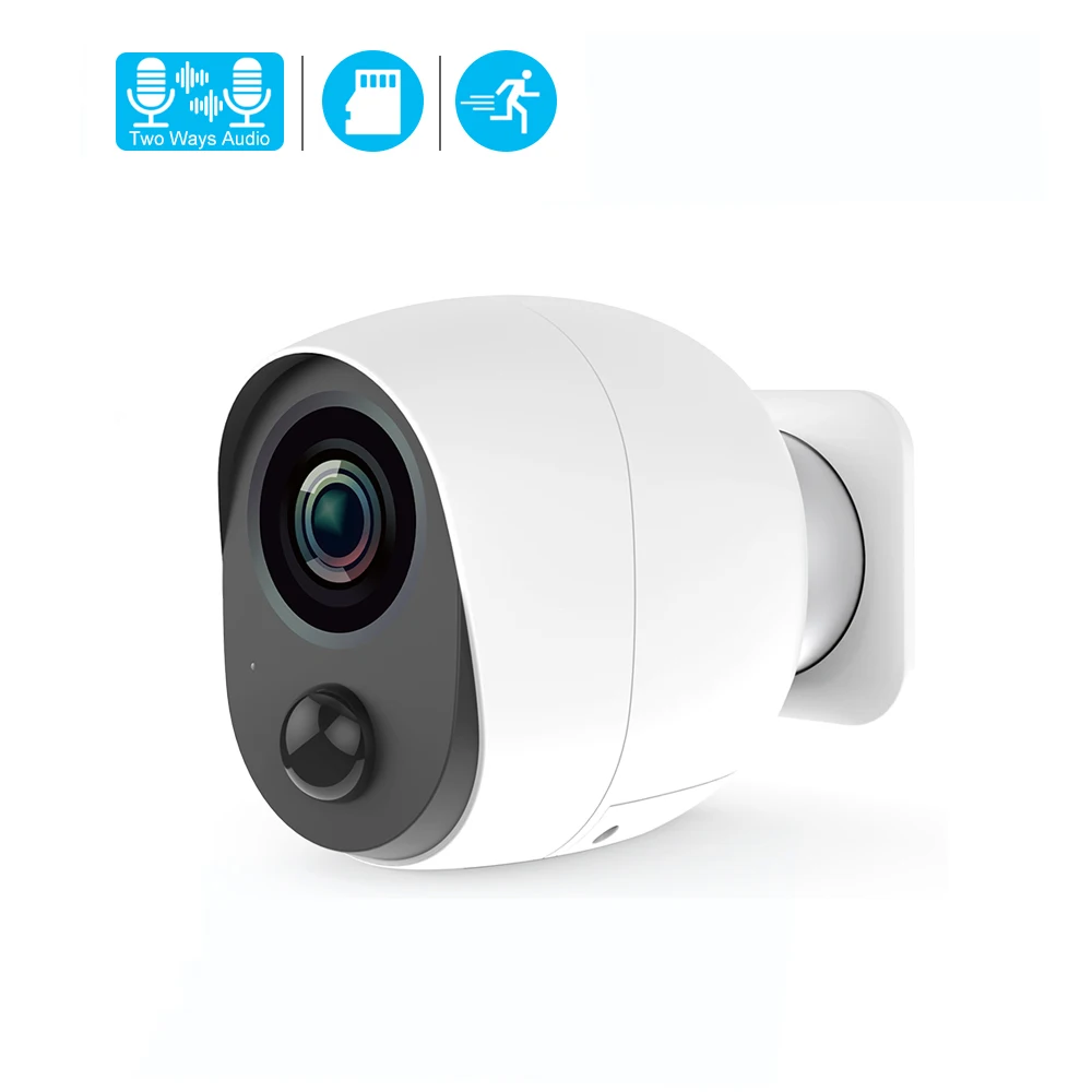 USAFEQLO 1080P ICSEE Внешняя батарея камера WIFI наружная ip с питанием от аккумулятора