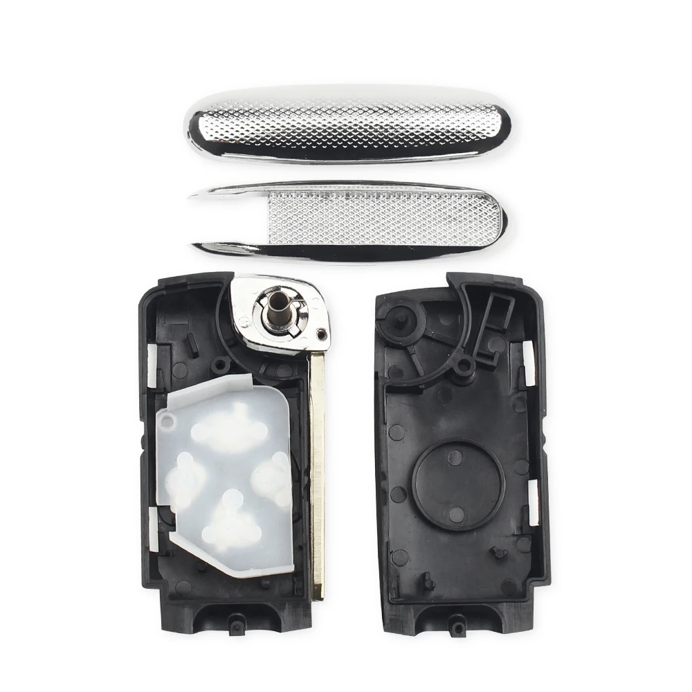 Чехол для автомобильного ключа-пульта KEYYOU с 4 кнопками обновленный чехол Toyota Camry