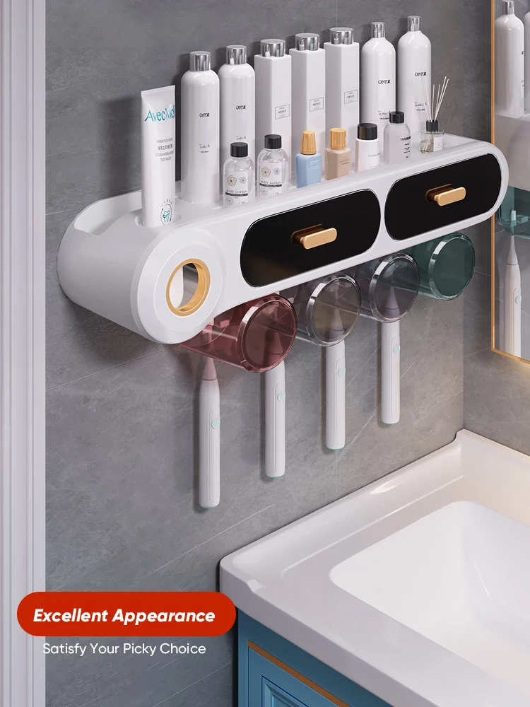 Стеллаж JOYBOS для хранения зубных щеток чашка чистки зубов ополаскивания полости