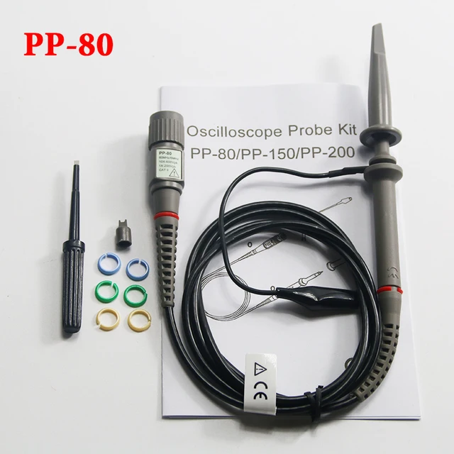 

Hantek щуп осциллографа 60/100/200/250 МГц для PP80/PP150/PP200/PP250