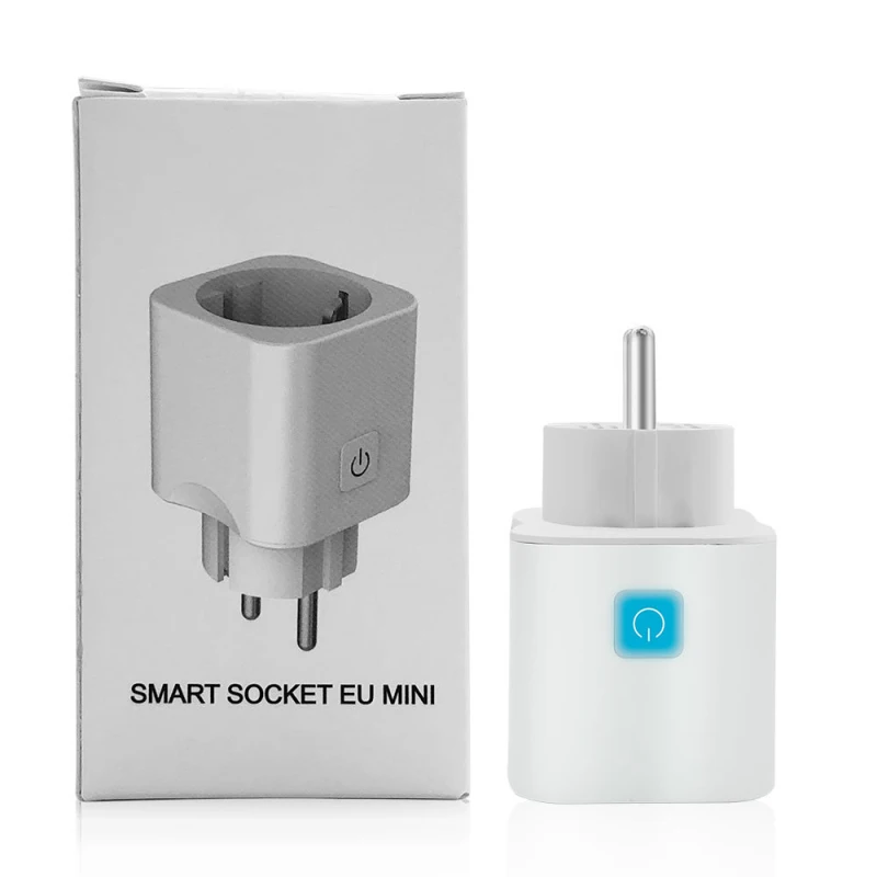 

eWelink Smart Plug WiFi Socket EU Power Monitor Timing Function APP Control Work With Alexa Google Assistant for iOS/Android