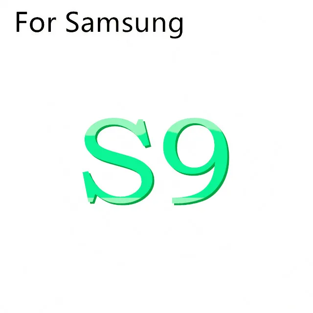 For S9 Жидкостный Мягкий силиконовый чехол для телефона для Samsung Galaxy S8 S9 S10 плюс S7 край J4 J6 J8 A6 A7 A8 A9 J3 J5 J7 A3 A5 A7 - Цвет: For S9