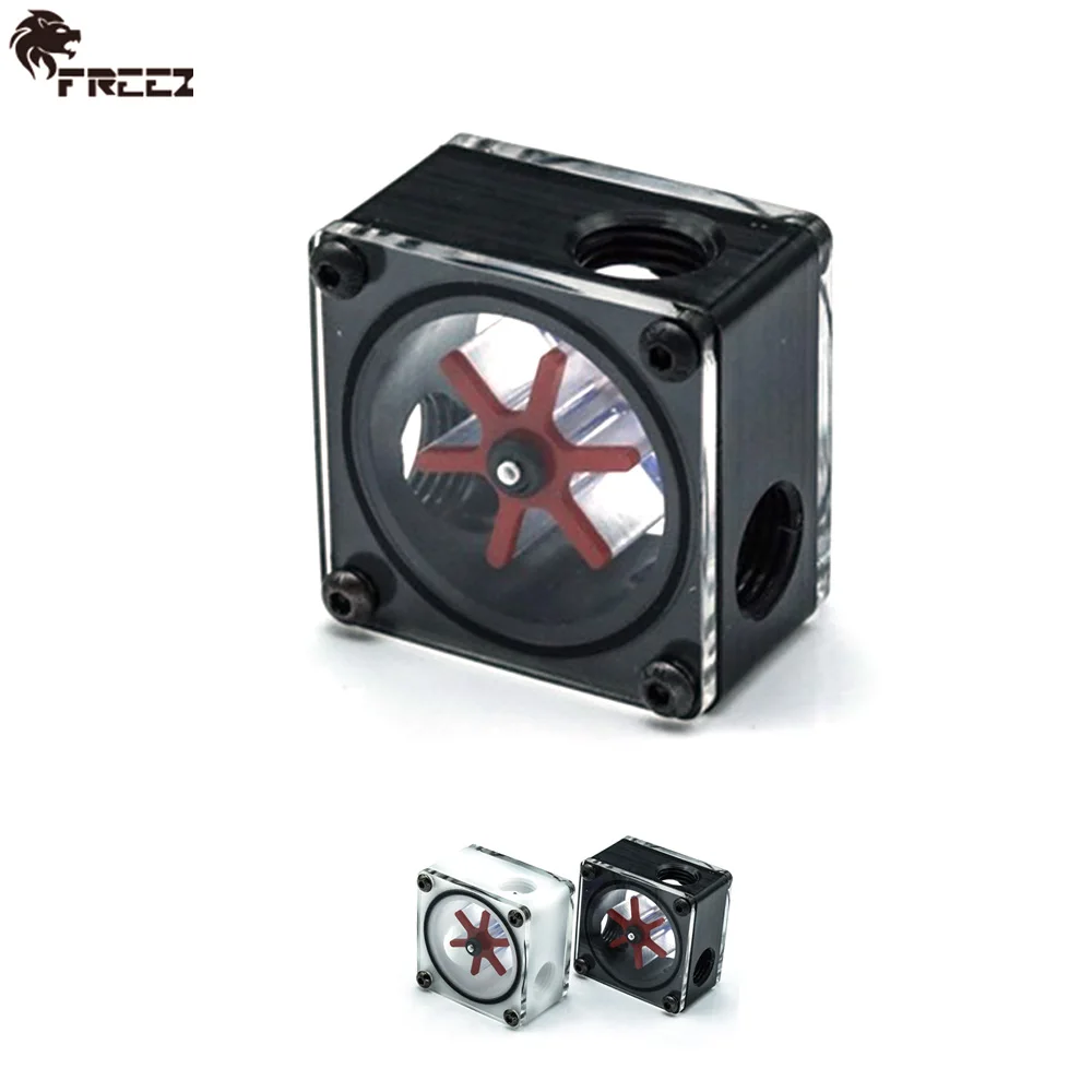 

FREEZEMOD LSJ-PO1 POM Flow Indicator Basical Flowmeter Beginner Leve Water Cooling Computer Cooler For Water Flow Monitering