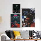 The Weeknd звездный мальчик R  B дом воздушные шары рэп музыка холст картины винтажные плакаты печать Настенная картина для декора гостиной
