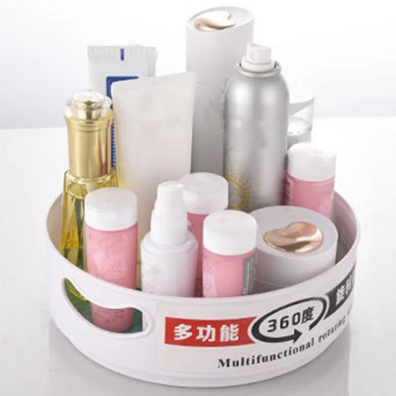 Глубокий пластиковый вращающийся контейнер для хранения кухни кладовой шкафа