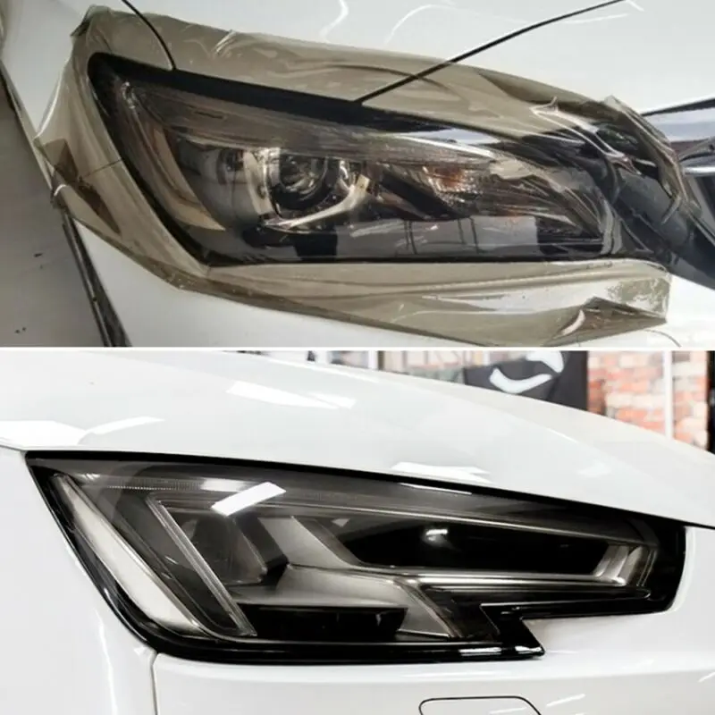 

Universal 1 Pc 16"x60" Gloss Car Headlight Fog Taillight Wrap Tint Vinyl Film Sticker Decal Auto Replacement Parts PVC