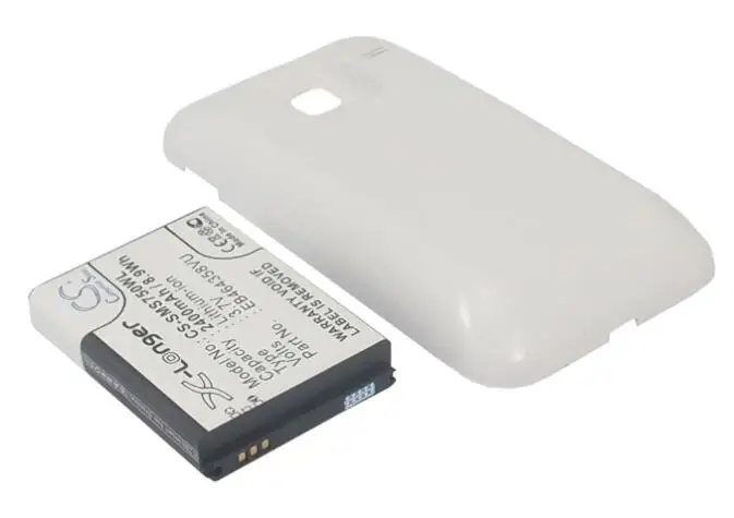 Кэмерон китайско 2400 мАч батарея для SAMSUNG Galaxy Ace Plus GT-S7500 EB464358VU EB464358VUBSTD мобильный