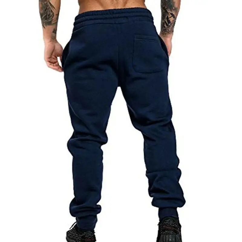 

Mens Casual Sweatpants Harem Pants Drawstring Gym Joggers Trousers Plain Plus Size