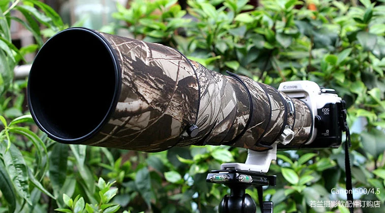 Линзы rolanpro камуфляжное пальто дождевик для Canon EF 500 мм F/4,5 L USM объектив защитный чехол пистолеты одежда для SLR объектив камеры