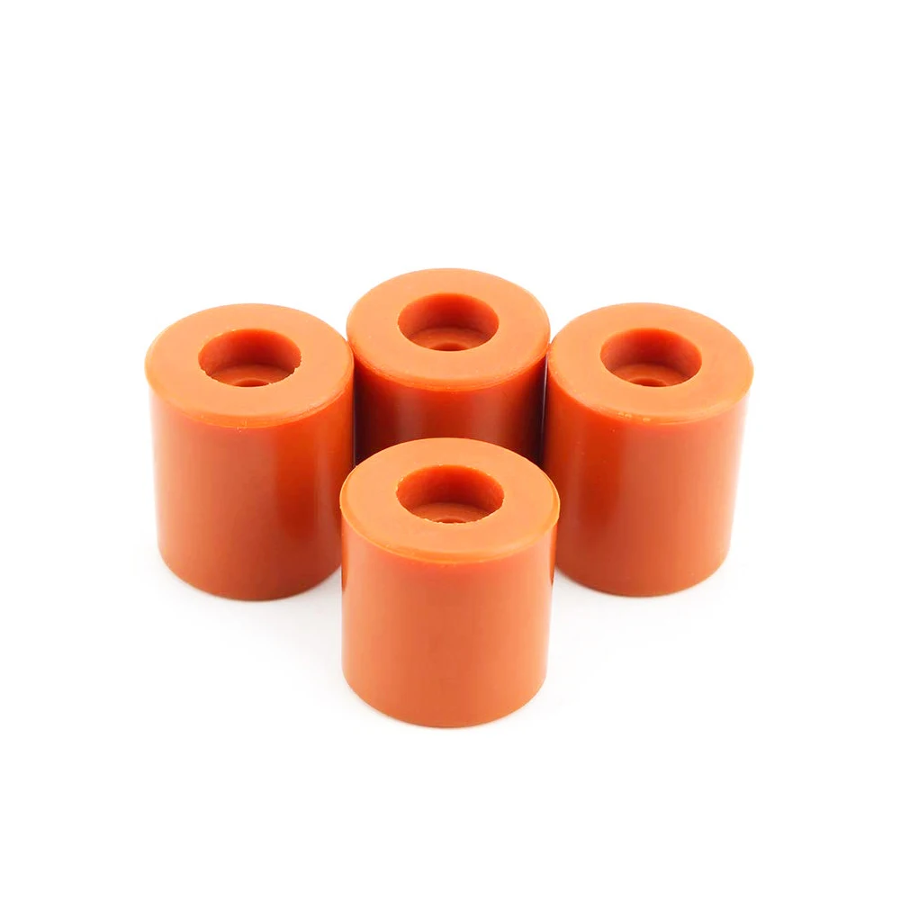 

4pcs Silicone Hot Bed Leveling Columns Solid Bed Mount Strain Relief Bracket for Ender-3 3S 3 Pro 3 V2 3D Printer Parts