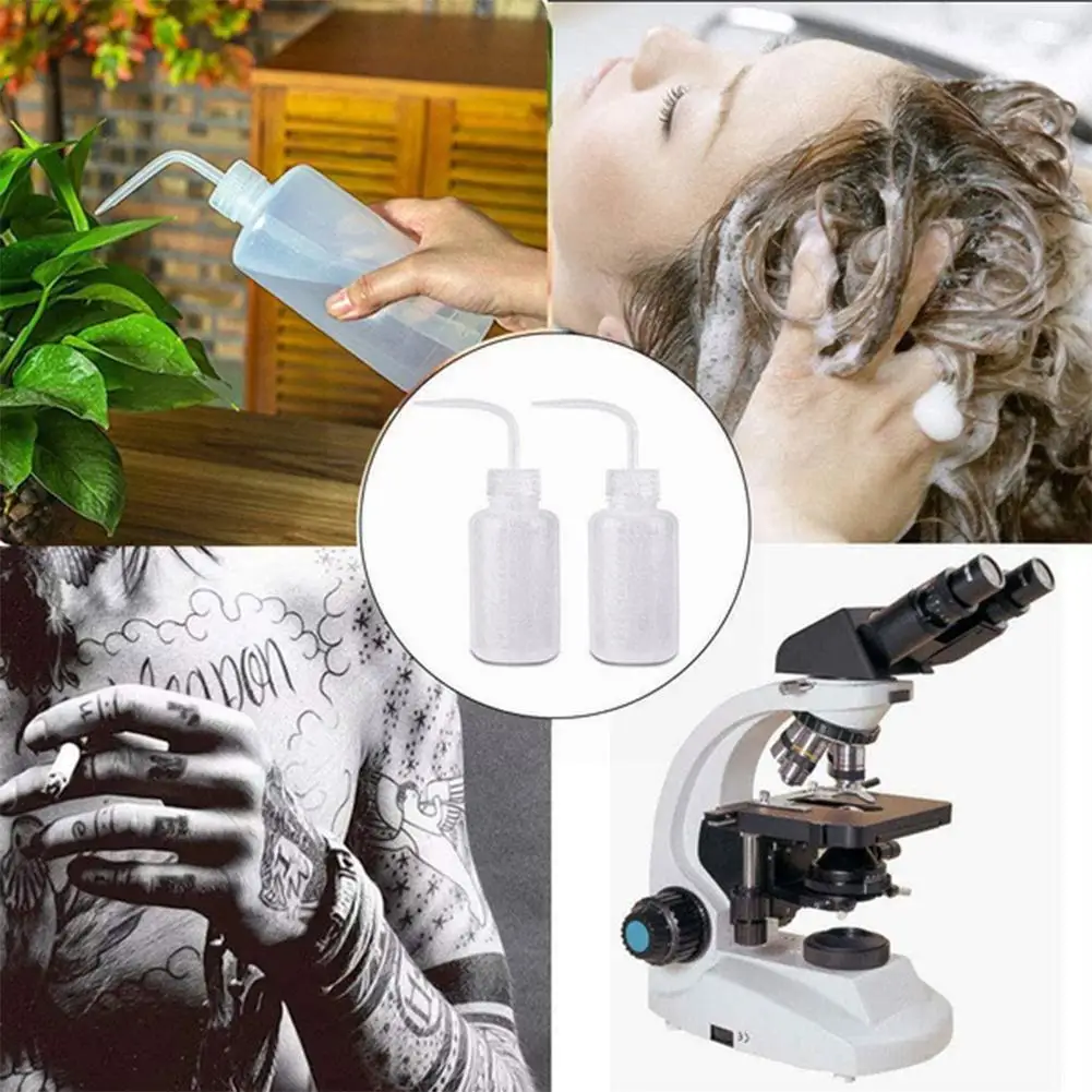 

500ml Tattoo Bottle Diffuser Squeeze Bottle Microblading Tattoo Supply Cups Wash Accessories Lab Supplies Non-Spray Conveni U2M0
