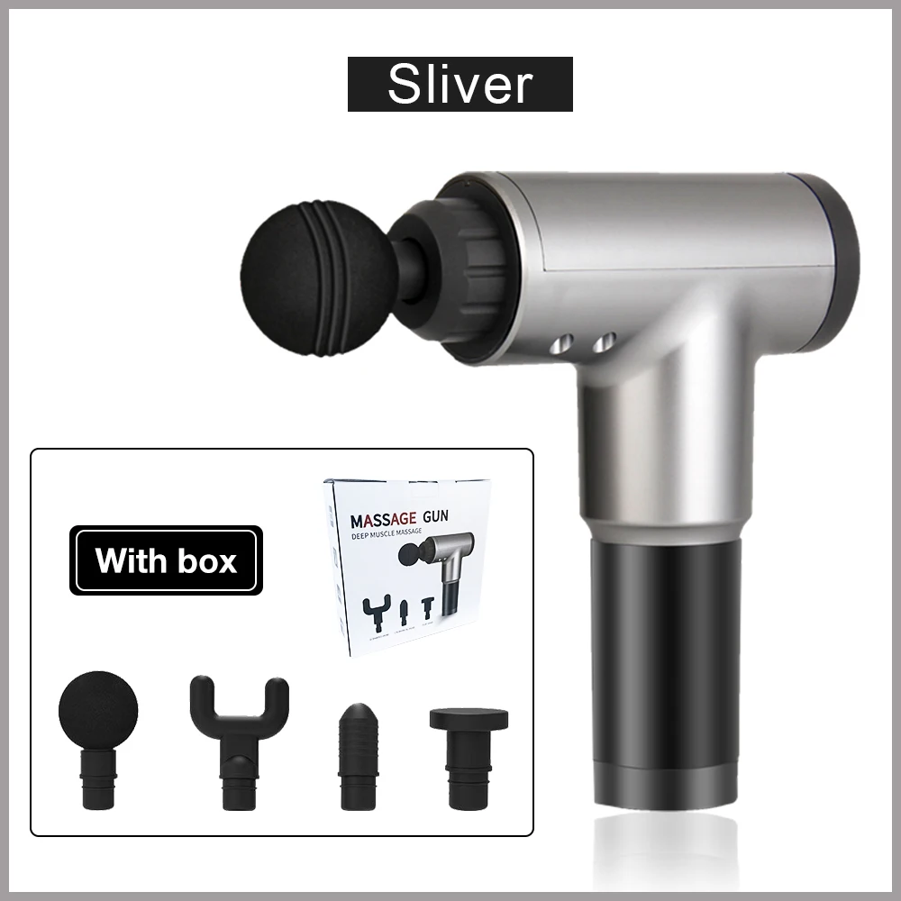 Новейший массажный пистолет-стимулятор для мышц вибрирующий массажер глубокого