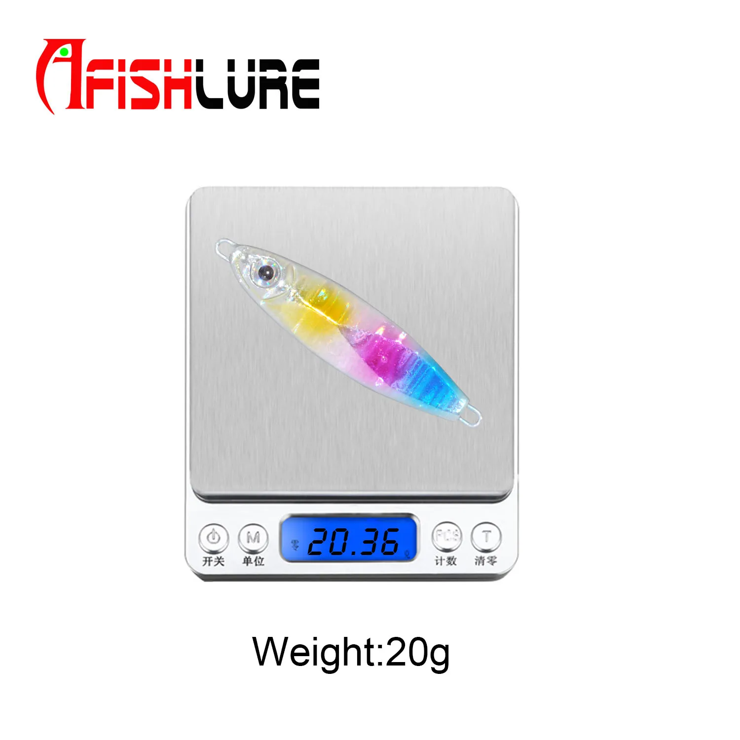 

LI05 Metal Fishing Jigging Lure 58mm 20g Painting Lead jig hard metal Lure sinking fishing lure bait