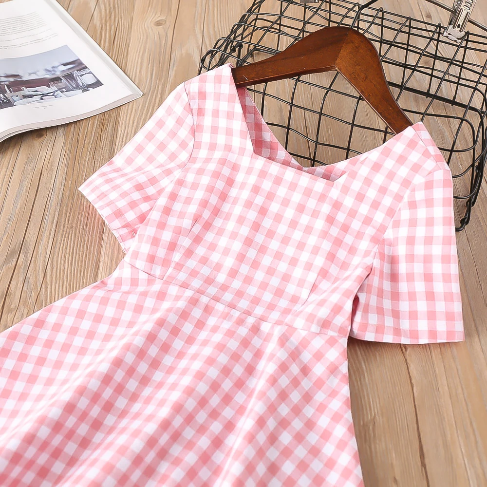 Новинка 2019 года одежда для маленьких девочек летнее платье с короткими рукавами