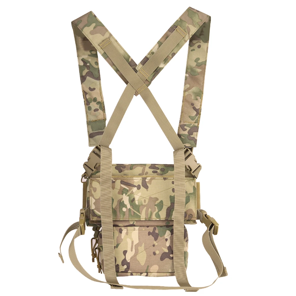 Тактический жилет Army Грудь Rig Carrier Armor X Жгут винтовка Пистолетная обойма сумка CRX