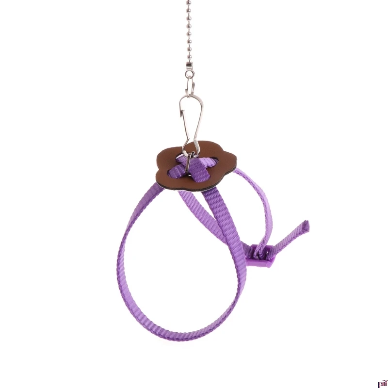 

Parrot Bird Leash Outdoor Adjustable Harness Training Rope Anti Bite Flying Band hot