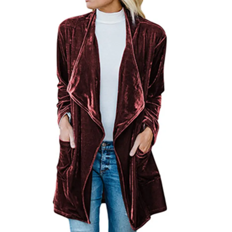 Новинка Осень зима 2020 женский кардиган в европейском и американском стиле куртка