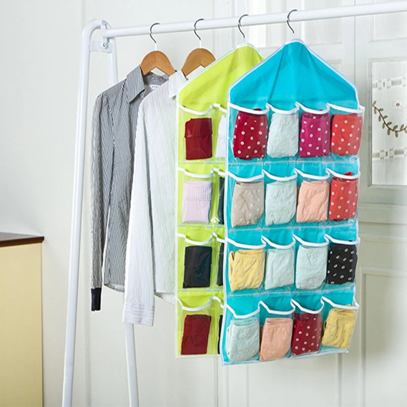 16 карманов настенные подвесные сумки для хранения косметики игрушек женских