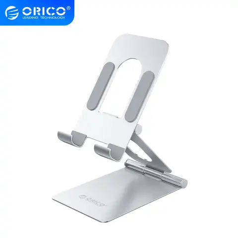 Подставка для телефона ORICO, металлическая складная регулируемая настольная подставка для iPhone, Samsung, Xiaomi, Официальный магазин