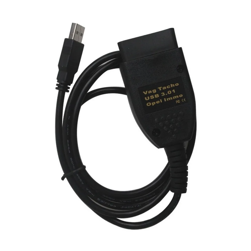 Vag3.01 USB Vag Tacho 3 01 + для O pel подушка безопасности IMMO VAG OBD2 диагностический инструмент