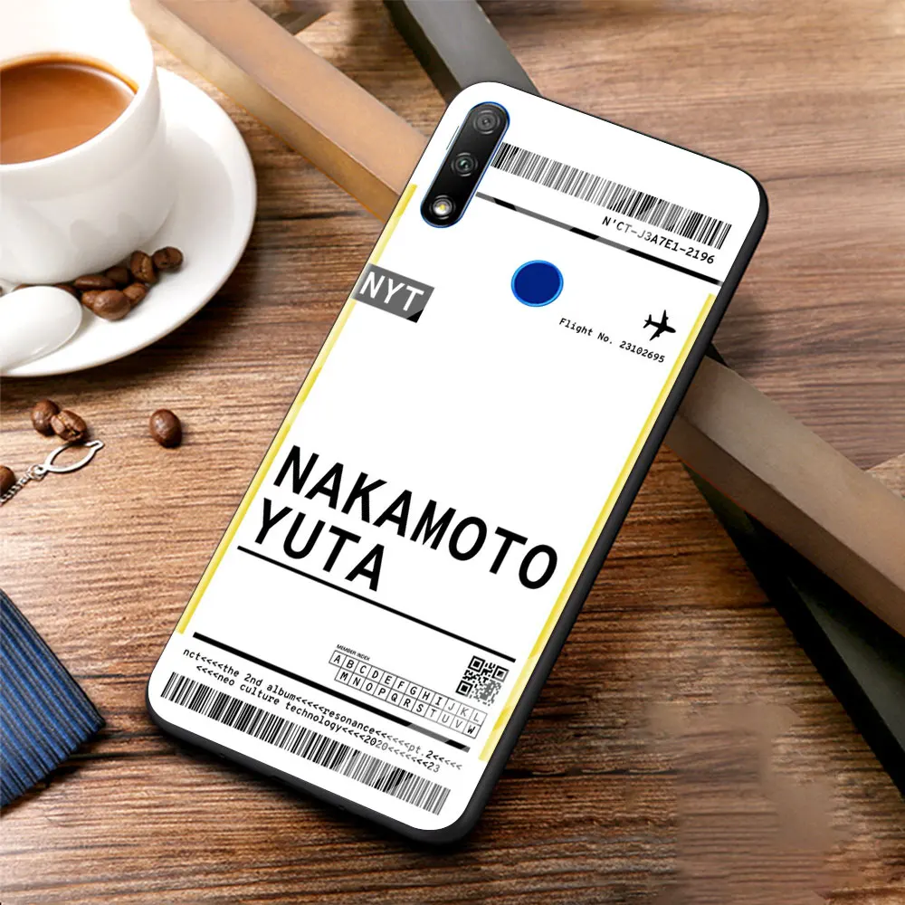 

World Country Label Air Tickets Phone Case Cover for Honor 8X 9X Pro 10 20 30 Lite Plus Luxury Glass Soft Edge Shell Funda Coque