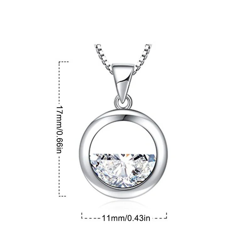 

Silver Color Womenfashion Jewelry Rhinestone Pendant Crystal Zircon Round Retro Pendant Decorative Charm Metal Jewelry Pendant