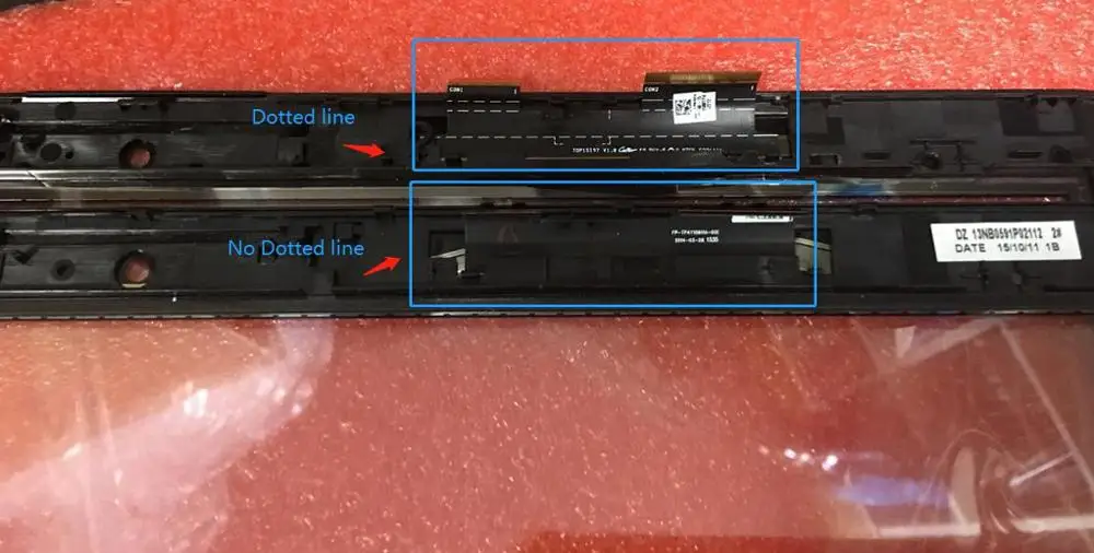 15 6 &quotсенсорный дигитайзер экран стекло с рамкой Рамка для Asus TP550 TP550L TP550LN FP TPAY15611A