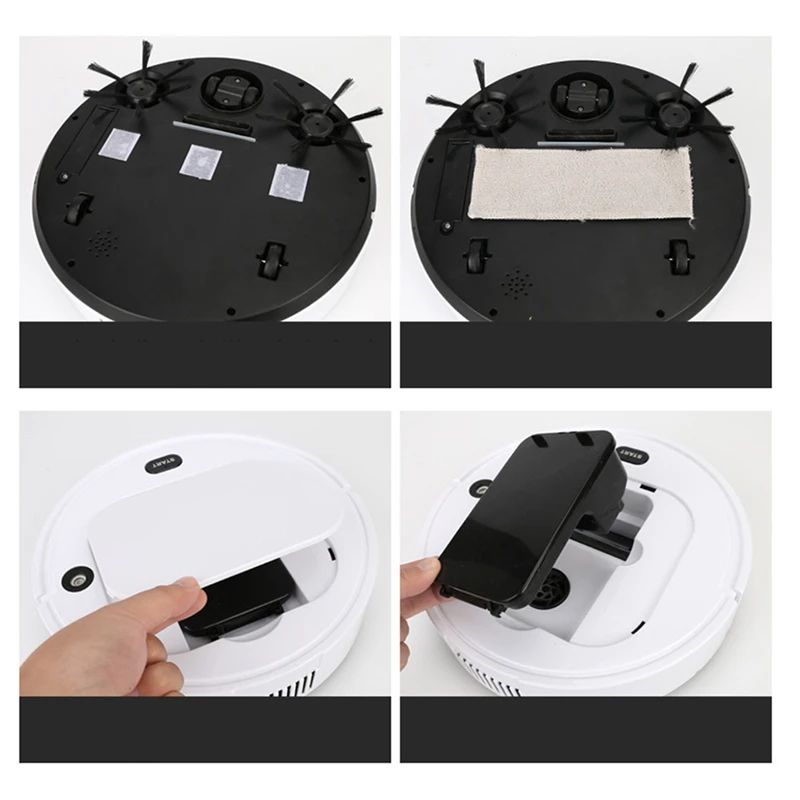

Robot Vacuum Cleaner 4 in 1 Automatic Rechargeable ligent ing Robot Wet and Dry Dual-Use Ultraviolet Cleaner