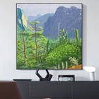 Давид хокни Джардин, тропическая HD настенная живопись, плакаты, принты, современная живопись, Настенная картина для гостиной, домашний декор