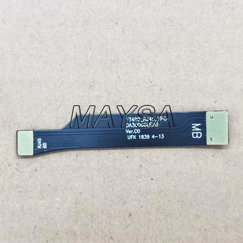 

New Original Network port Cable For laptop Lenovo Thinkpad T490 T495 P43s RJ45 FPC Board Flex Cable 02HK980