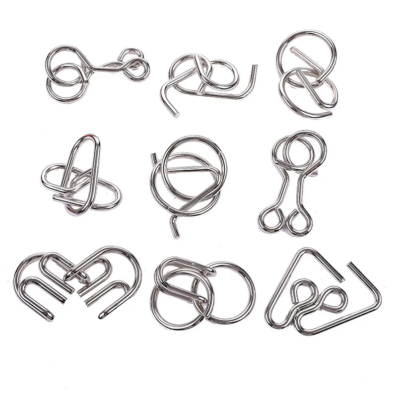 

Intellectual Unlocking Metal Intellectual Buckle Educational Toys Students Adult Leisure Entertainment Decompression Toys