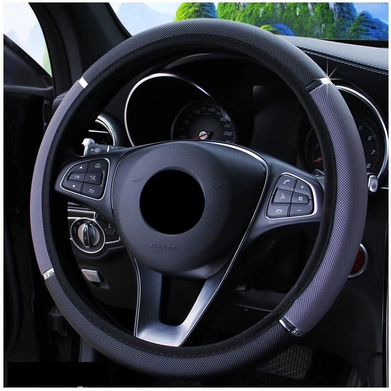 Нескользящие чехлы на руль из искусственной кожи для Chery Fulwin QQ Tiggo 3 5 T11 A1 A3 A5 Amulet M11