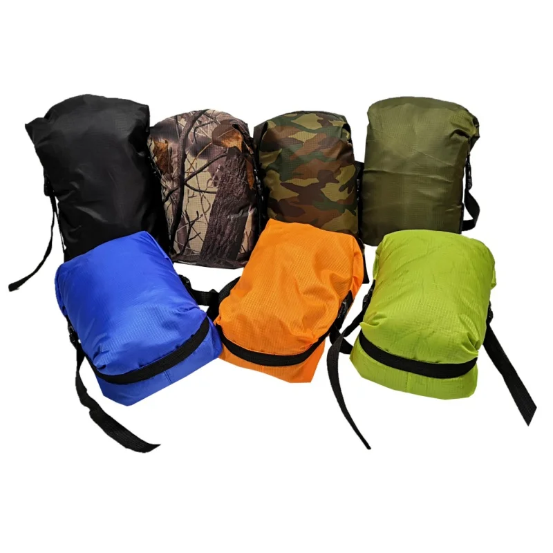 Outdoor Compression Sleeping Bag Pack Stuff Sack Storage Carry Clothing Shoes Bag Accessories 5L/8L/11L