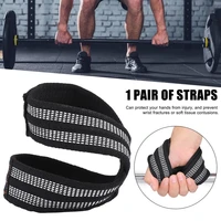 figure 8 weight lifting straps deadlift wrist strap for pull ups horizontal bar powerlifting gym fitness bodybuilding equipment