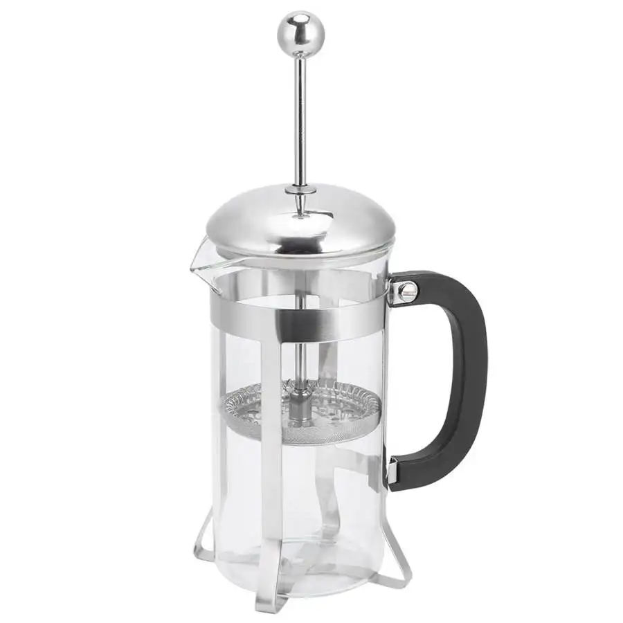 Стойкая стеклянная Кофеварка кофейник эспрессо кофе машина с фильтром из