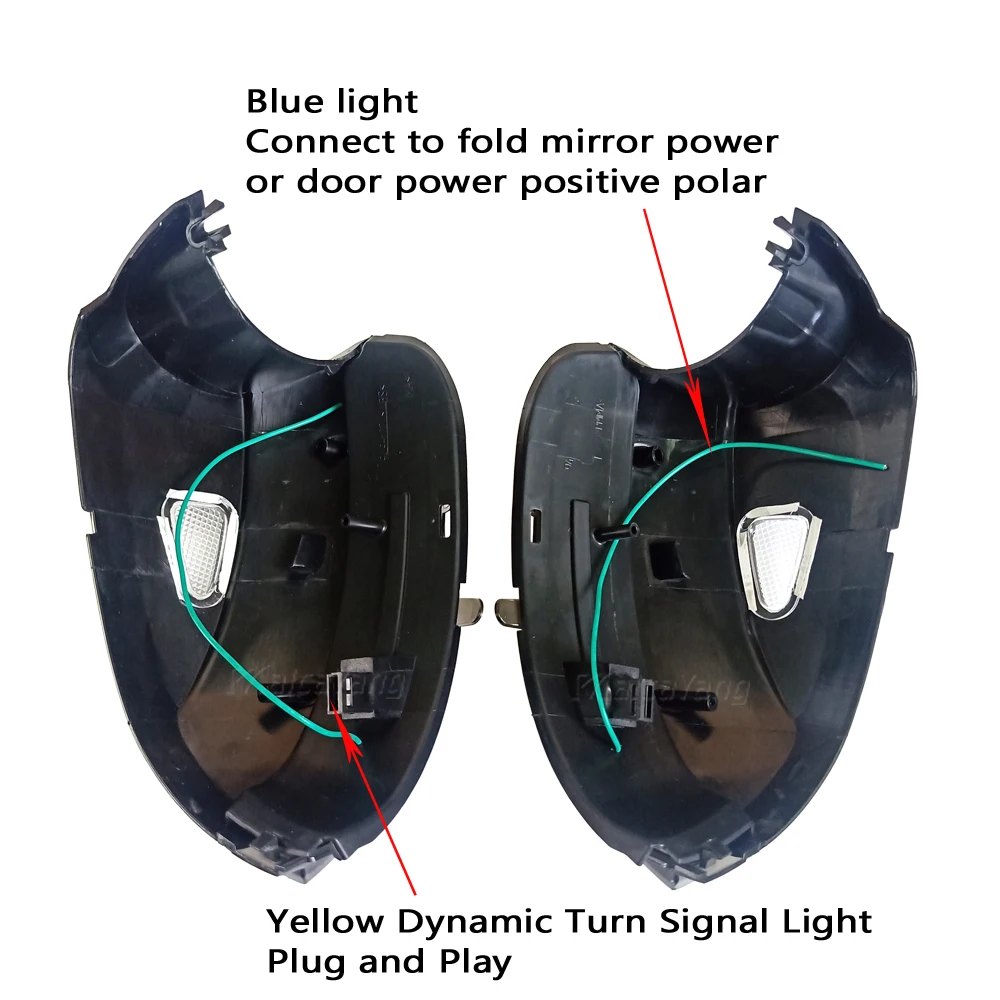 

Turn Signal Side Mirror LED Light For VW Passat B7 CC Scirocco MK3 Jetta MK6 EOS Beetle Dynamic Blinker Sequential Indicator