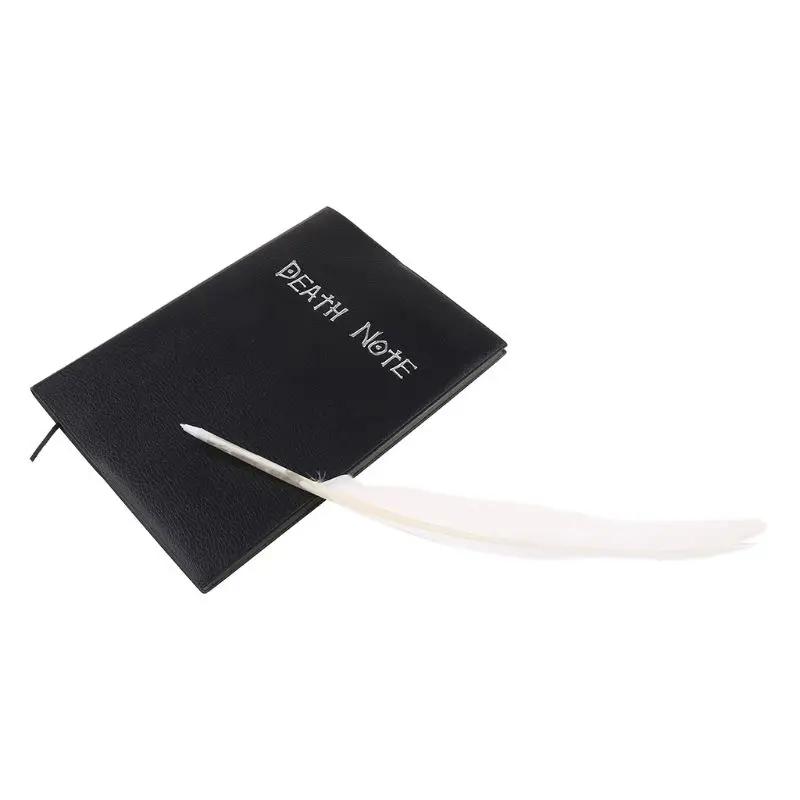 

New Death Note Cosplay Notebook & Feather Pen Book Animation Art Writing Journal Drop Shipping