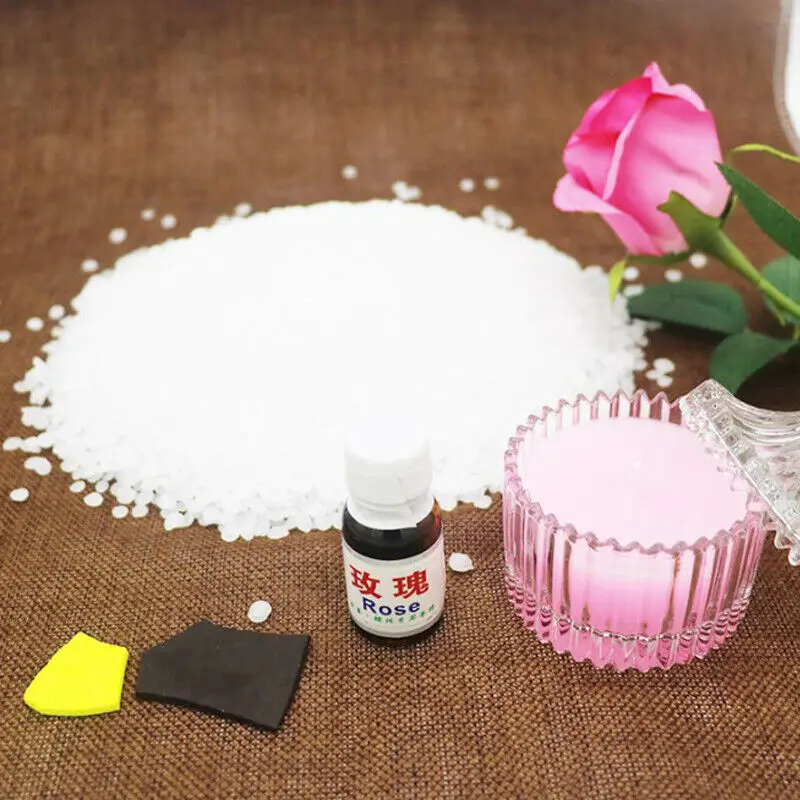 Гранулы парафинового воска 200 г для изготовления свечей Рафинированный воск