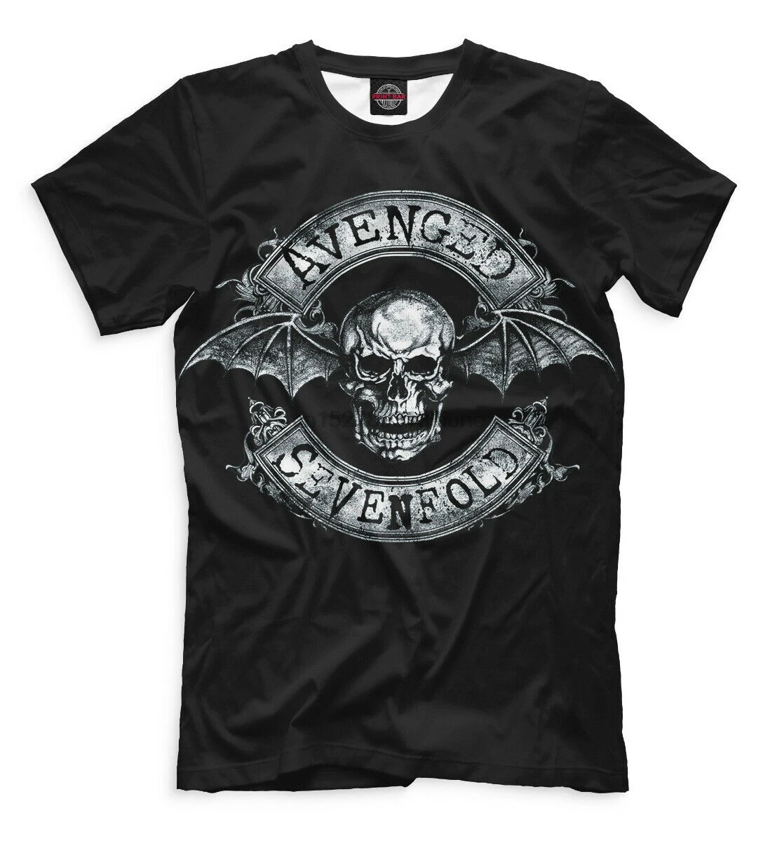 

Avenged Sevenfold A7X t-shirt - heavy metal group Shadows Vengeance Synyster