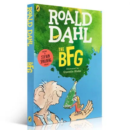 

Original Children Popular Comic Books Roald Dahl The BFG Colouring English Activity Story Picture Book for Kids