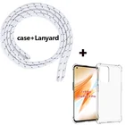 Прозрачный чехол из ТПУ для Oneplus 9 Pro 8 Nord N100 N10 5G N200, чехол с ремешком через плечо для One Plus 8 Pro 7t