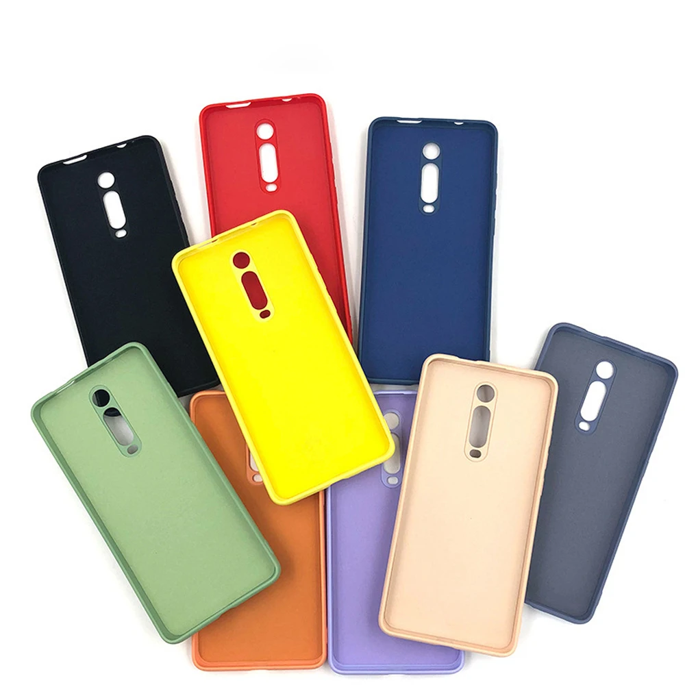 100 шт. мягкий жидкий силиконовый чехол для телефона xiaomi 8 9 9SE 6X MIX 2S/MIX 3 Redmi 7/7A Note7/Note7
