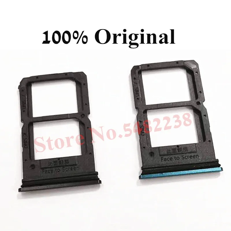 

Оригинальный держатель слота для SIM-карты для OPPO Reno SD/SIM-ридер адаптер для SIM-карты гнездо чехол Чехол Запасная часть