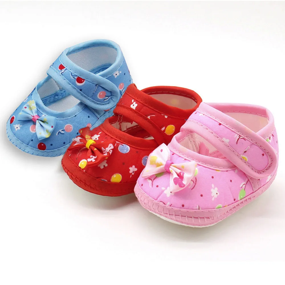3~12months Baby Shoes Newborn Infantbaby Star Girls Boys Soft Sole Prewalker Warm Casual Flats Toddler Low Price |