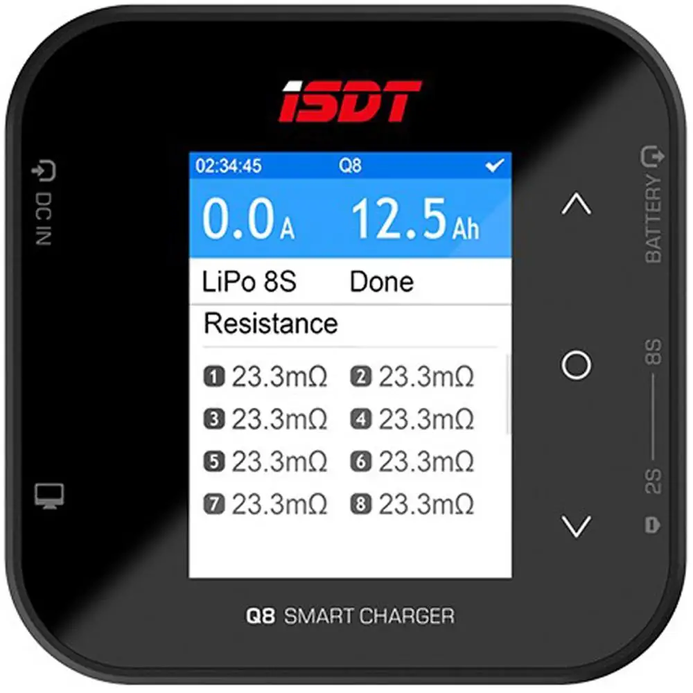 Оригинальный iSDT Q8 MAX 1000 Вт 30A/Q8 500 20A/Q6 Nano 200 8A умное зарядное устройство для
