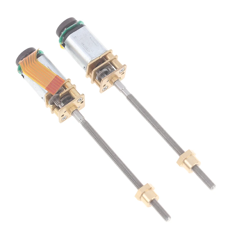 Прецизионный электромотор с длинным валом N20 редукторный двигатель CW CCW Micro DC 3 7 V |