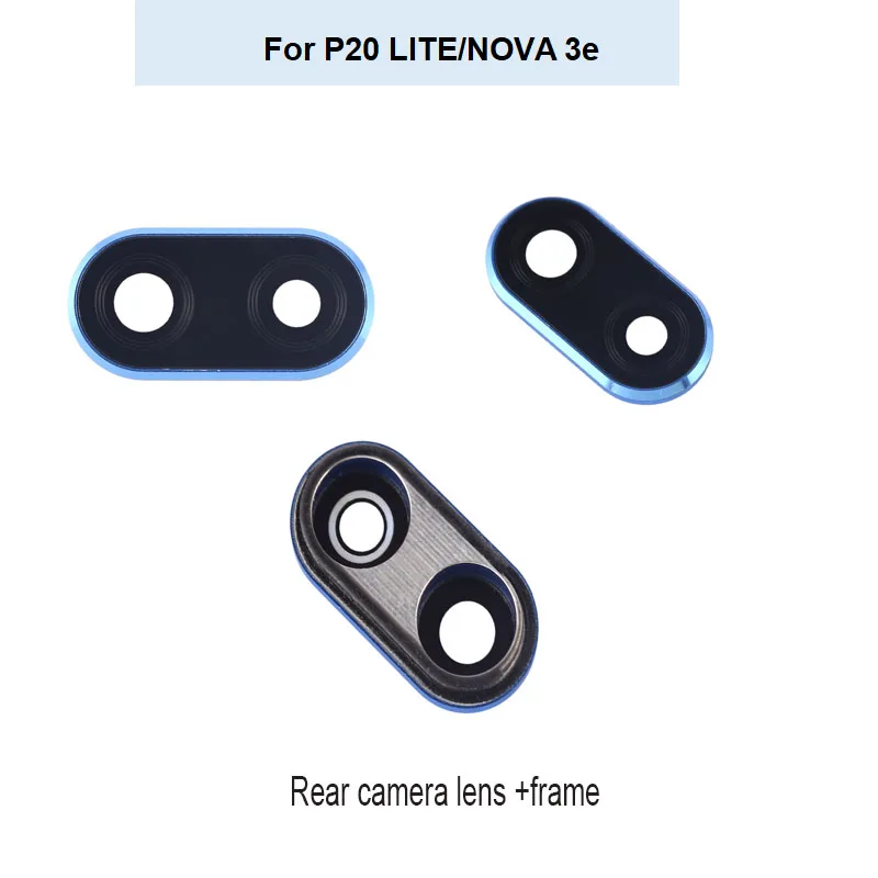 Новинка стекло для задней камеры Huawei P20 Pro Lite объектива корпуса с рамкой наклейка