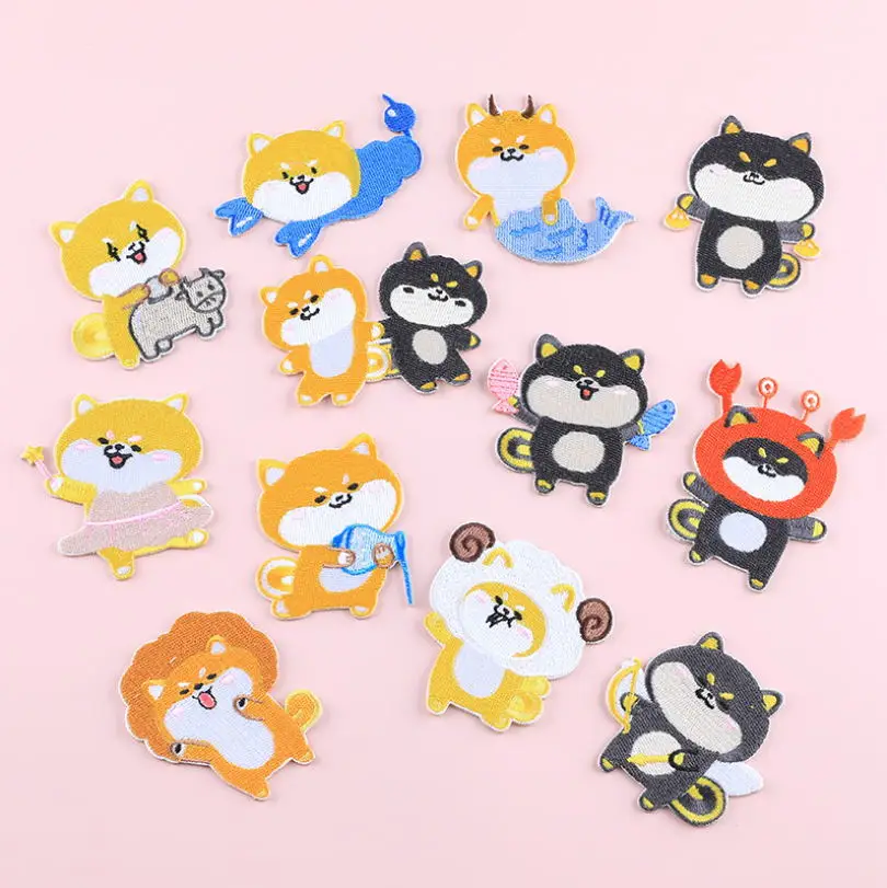 

Stick Iron Sew On 10 Pcs Embroidered Patches Jeans Coat Tshirt Bag Shoe Hat Decor Repair Motif Emblem Diy Accessory